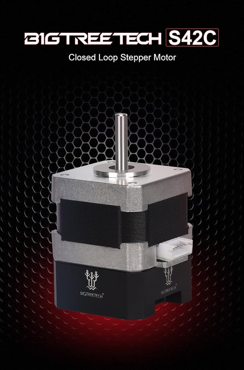 BIQU BIGTREETECH S42C V1.1 High Speed Closed Loop Driver Control Board 42 Stepper Motor Prevent Multi-Step and Losing Steps with Low Heat Generation for 3D Printer (S42C V1.1+Metal Protective Cover+Motor) - Image 2